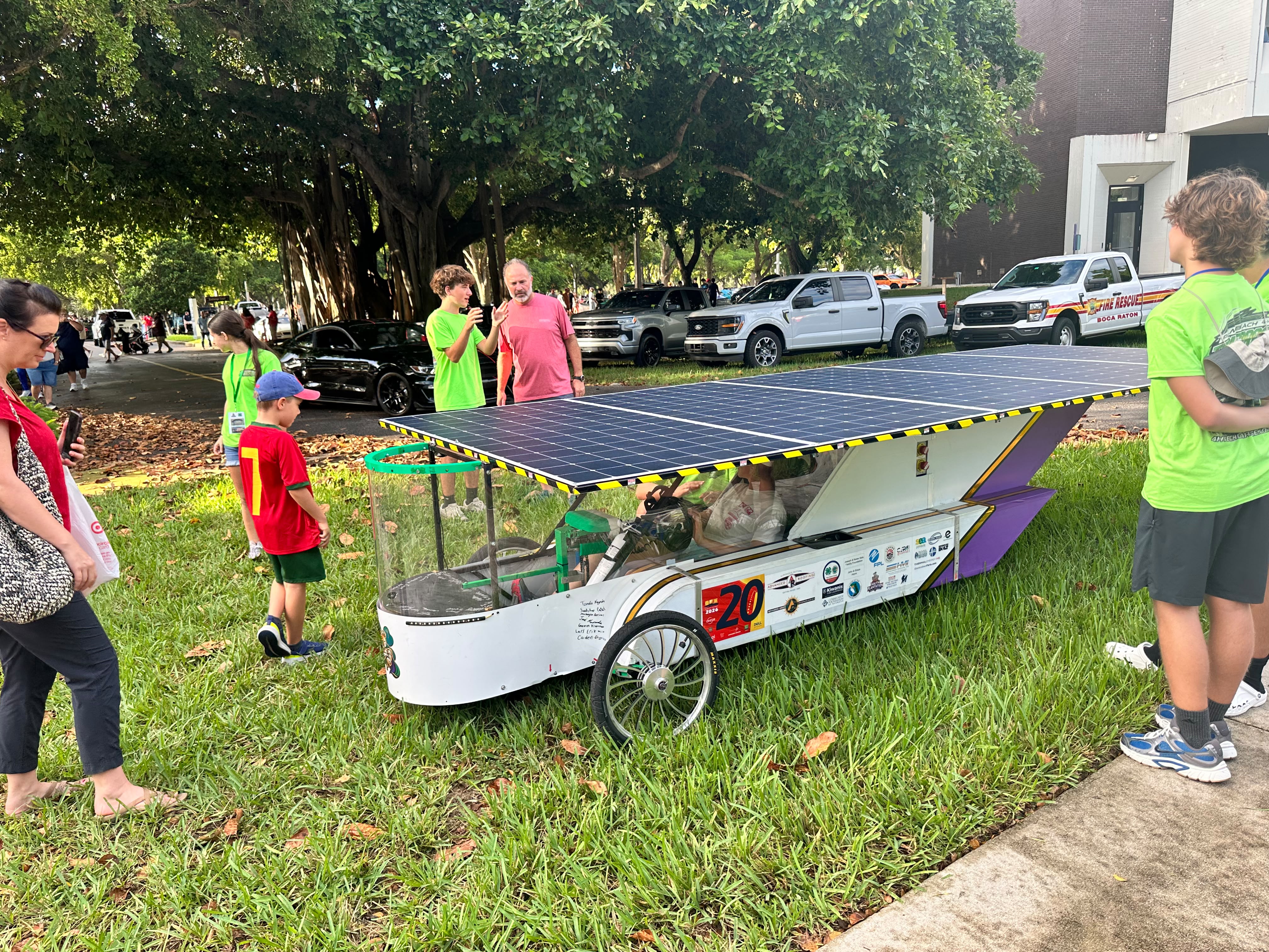 A great time at Cars & Coffee
